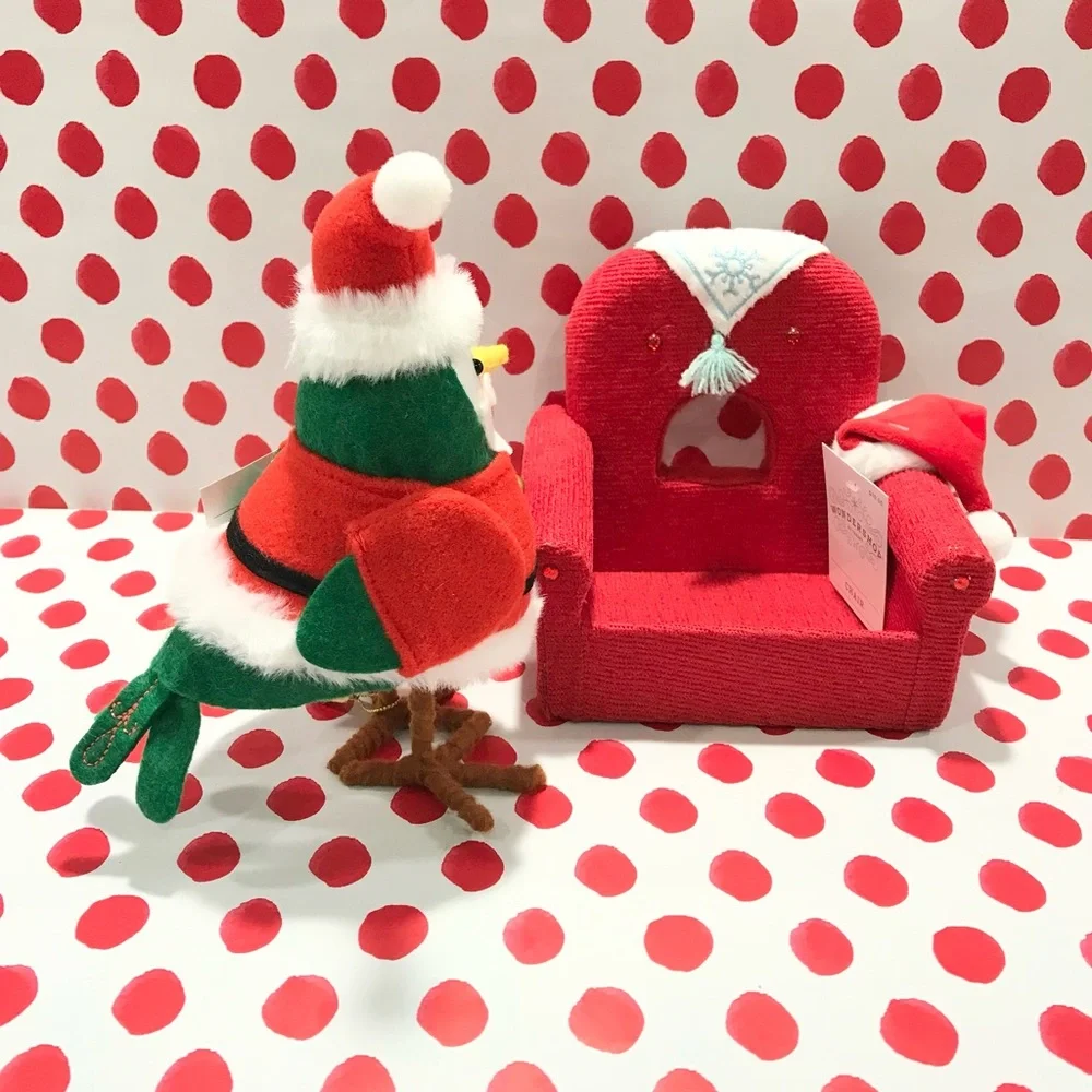 Target 2023 Wondershop Dapper Santa Bird And Chair - NEW